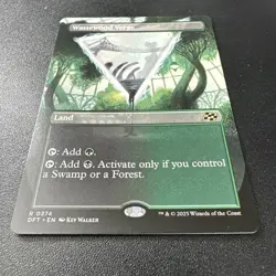 Wastewood Verge (Borderless) MTG Aetherdrift Rare 374 NM - Image 2