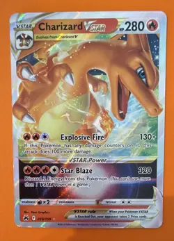 Pokemon TCG Charizard VSTAR 019/159 Crown Zenith Holo Ultra Rare EN 280HP - Image 1