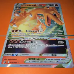Pokemon TCG Charizard VSTAR 019/159 Crown Zenith Holo Ultra Rare EN 280HP - Image 2