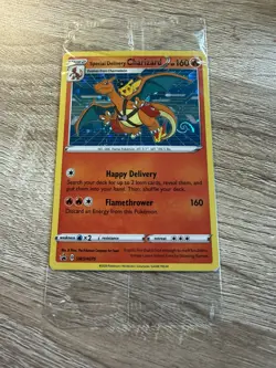 Pokemon Special Delivery Charizard SEALED Black Star Promo SWSH075 - Image 1