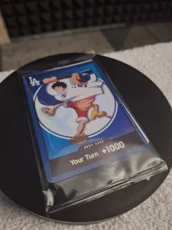 MONKEY D. LUFFY 2026 ONE PIECE x LOS ANGELES DODGERS DON PROMO CARD 07/02/2026 - Image 1