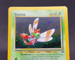 LP - Yanma 17/75 - Holo Rare Neo Discovery - Pokemon Card - 🌀Swirl - Image 2