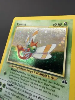 Yanma 17/75 | Neo Discovery | Holo Rare Pokemon Card | LP - Image 3