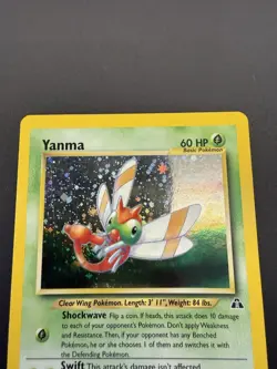 Yanma 17/75 | Neo Discovery | Holo Rare Pokemon Card | LP - Image 4