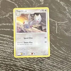 Pokemon TCG Diamond & Pearl Togetic 55/106 & Togepi 70/106 2-Card Lot EN - Image 3