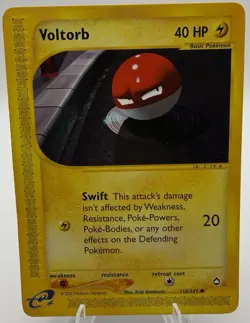 Pokemon Aquapolis 6 Card Common Lot Porygon Bellsprout Voltorb WOTC e-Reader - Image 5