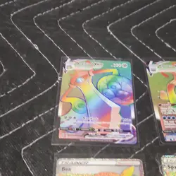 Pokemon TCG Holo Full Art 4-Card Lot Aegislash VMAX Kyurem VMAX Bea Spark - Image 4