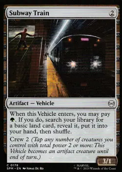 Subway Train - C Marvel's Spider-Man 178 - MTG - Image 1
