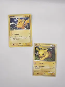 Nintendo Pokemon TCG Pikachu 6 Card Lot Diamond & Pearl Platinum English 2008 - Image 3