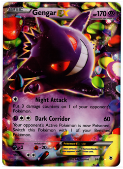 Pokemon Jumbo Card Lot 5 Charizard EX Gengar EX Pikachu V Guzzlord GX - Image 3