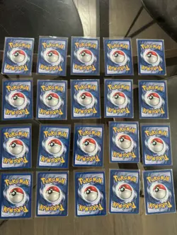 WoTC Pokemon TCG English Gym Heroes - 20 Common Card Lot - Brock Misty Erika - Image 2