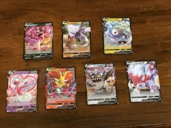 Pokemon TCG Lost Origin V Holo 7-Card Lot - Image 1