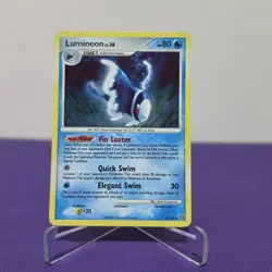 Pokemon Trading Card - DP Stormfront - Lumineon 4/100 Rare Holo - Image 1