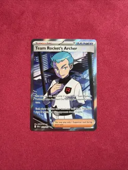Team Rocket's Archer 223/182 - Pokemon TCG Destined Rivals - Image 1