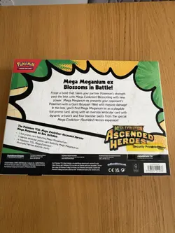 Pokemon TCG Ascended Heroes Mega Meganium EX Box - New & Sealed - Image 2