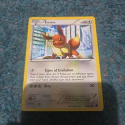 Pokemon TCG Eevee Plasma Freeze 90/116 Regular Common LP - Image 1