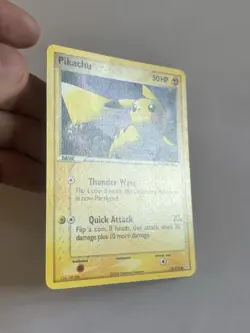 Pikachu 78 EX Holon Phantoms Non Holo Regular Lightly Played Pokemon Card - Image 2