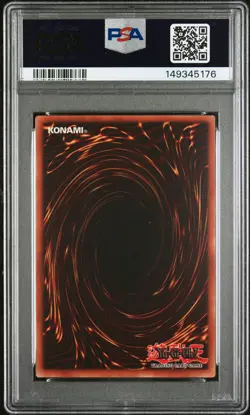 2002 YU-GI-OH! STARTER DECK: YUGI 1ST EDITION #006 DARK MAGICIAN PSA 9 - Image 2
