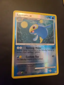 Pokemon TCG Lanturn Legends Awakened 58/146 Reverse Holo Uncommon 2008 Nintendo - Image 2