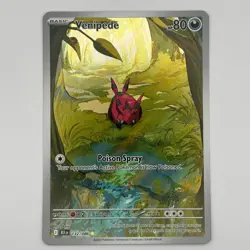 Venipede 132/086 Illustration Rare Black Bolt Pokemon Card TCG Holo - Image 1