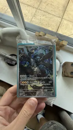 Pokemon TCG N’s Zekrom Pokemon Centre Stamped Promo Card Sealed - Image 1