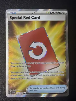 Pokemon TCG Special Red Card 113/086 - Ultra Rare - Chaos Rising - NM - Image 1