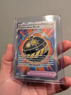 Tremendous Bomb - Ultra Rare - Pitch Black 113/084 - NM - Pokemon Card - Image 1