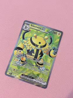 Pokemon Card Electivire EX 212/182 Destined Rivals Ultra Rare Full Art NM - Image 1
