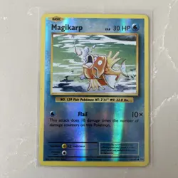 Pokemon Card Magikarp Evolutions Reverse Holo 33/108 Near Mint - Image 1