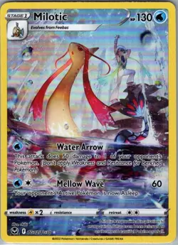 Milotic TG02/TG30 SWSH12: Silver Tempest Trainer Gallery - Pokemon Card - NM - Image 1