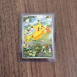 Pokemon Pikachu Card 088 SV Scarlet Violet Promo Holo M/Nm Condition - Image 1
