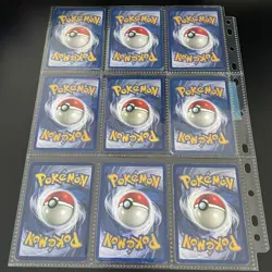 Vintage Complete Pokemon Non Holo Base Set 17-102 WOTC card collection 1999 🔥 - Image 2
