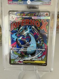 Mega Charizard X EX Mega Dream 223/193 Graded Pokemon Card GEM MINT PG 10 - Image 3