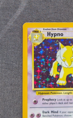 Pokemon Hypno Fossil TCG Holo Unlimited Rare Card 8/62 1999 NM/LP+ - Image 2