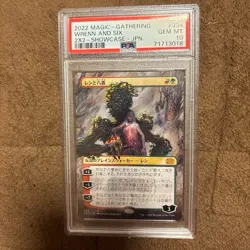 Wrenn and Six #334 Japanese Showcase Foil PSA 10 GEM MT - MTG 2022 2X2 - Image 1