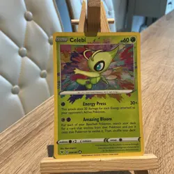 Pokemon TCG Celebi Vivid Voltage Holo Card 009/185 Amazing Rare - Image 1
