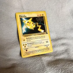 Pokemon Pikachu TCG the First Movie Promo Card 1999 - Image 1