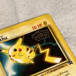 Pokemon Pikachu TCG the First Movie Promo Card 1999 - Image 3