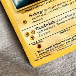 Pokemon Pikachu TCG the First Movie Promo Card 1999 - Image 5