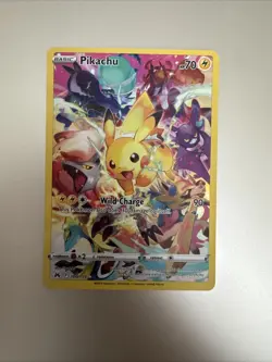 Pokemon TCG Crown Zenith Pikachu Card 160/159 Secret Rare - Image 1