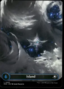 Full Set of Edge of Eternities Full Art Land Magic the Gathering MTG - Image 3