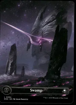 Full Set of Edge of Eternities Full Art Land Magic the Gathering MTG - Image 4