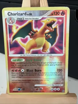 Pokemon TCG - Charizard - 3/132 - Secret Wonders Reverse Holo 2007 - MP - Image 1
