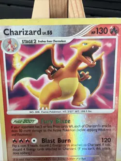 Pokemon TCG - Charizard - 3/132 - Secret Wonders Reverse Holo 2007 - MP - Image 2