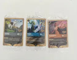 Disney Lorcana Attack of the Vine Stamped Prerelease Promo x 3 sealed - Image 1