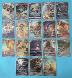 Pokemon TCG - X18 Japanese Art Rare Bundle. - Image 1