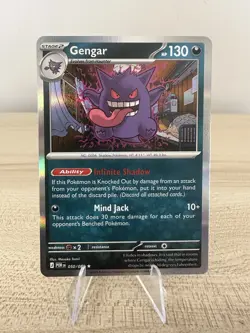 2 X Gengar Perfect Order Holo & Reverse Holo Pokemon TCG Cards 050/088 (LP4) - Image 2