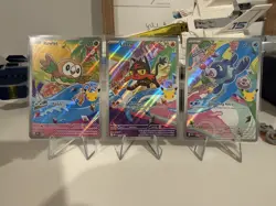 First Partner Illustration Collection Series 1 - Alola Starters Set - Image 1