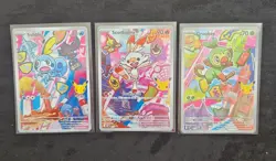 Series 2 First Partner Illustration Galar Set - Grookey | Scorbunny | Sobble - Image 1