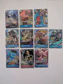 One Piece Chinese Card Game 2nd Anniversary Set of 10 Promo and 10 Don! Cards - Image 3
